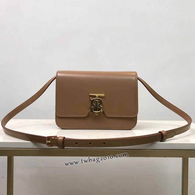 Burberry專門店新款小號TB專屬標識皮革鎖扣包 巴寶莉經典爆款皮革單肩斜背女包 yxb1374